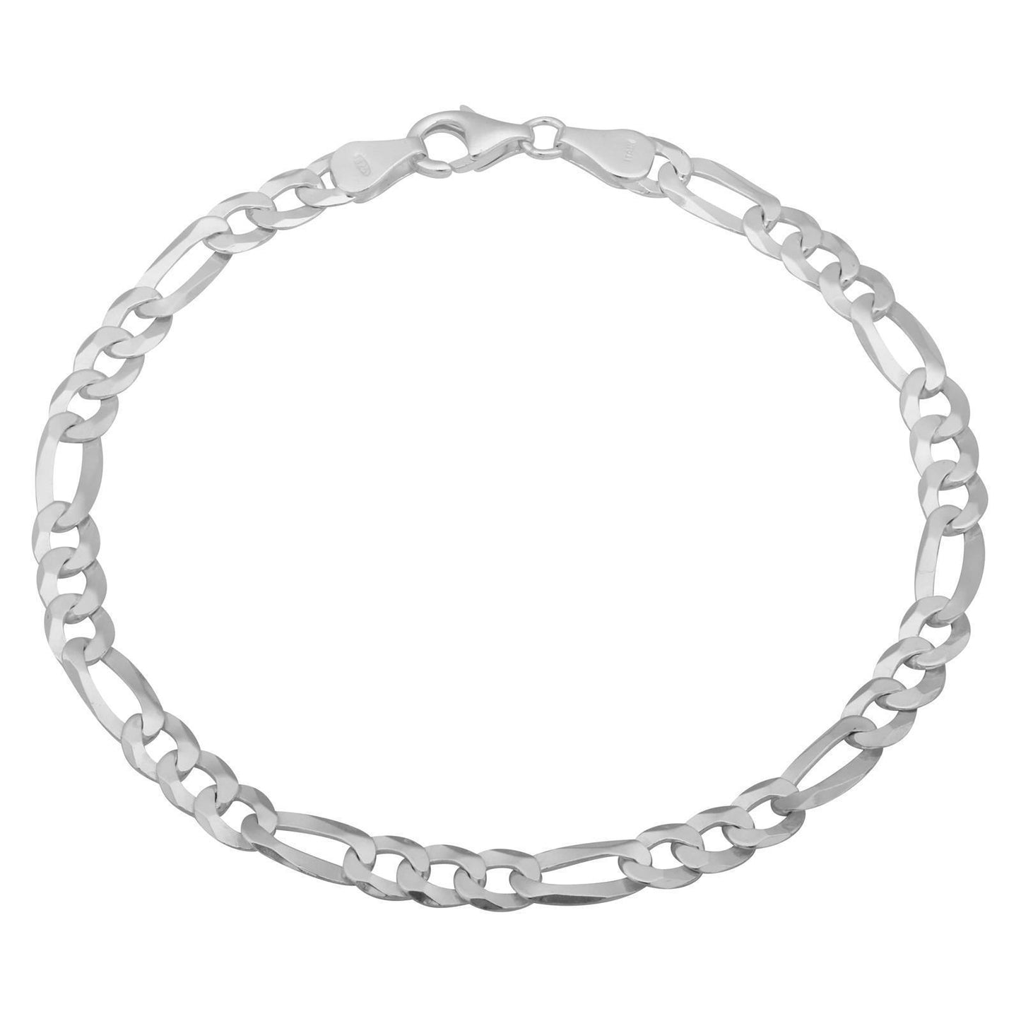 Figaroarmband 5 mm 925er Silber