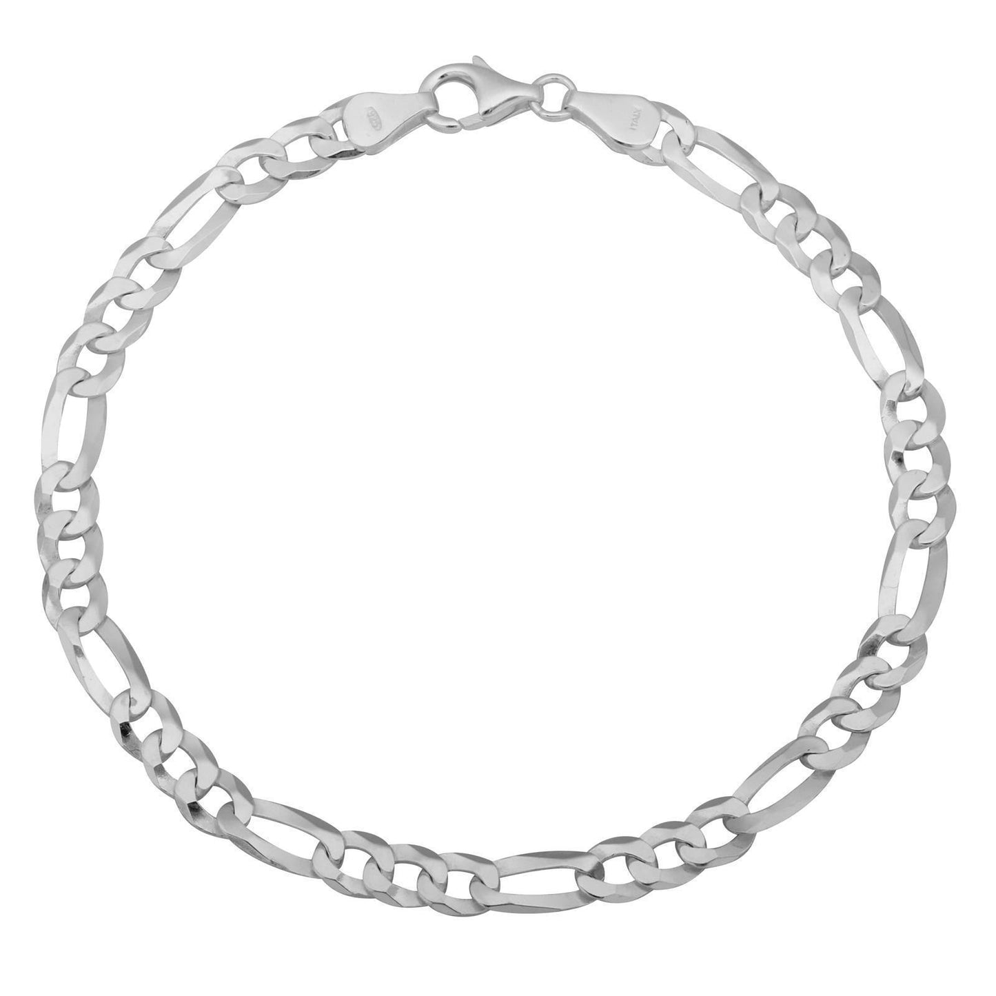 Figaroarmband 5 mm 925er Silber