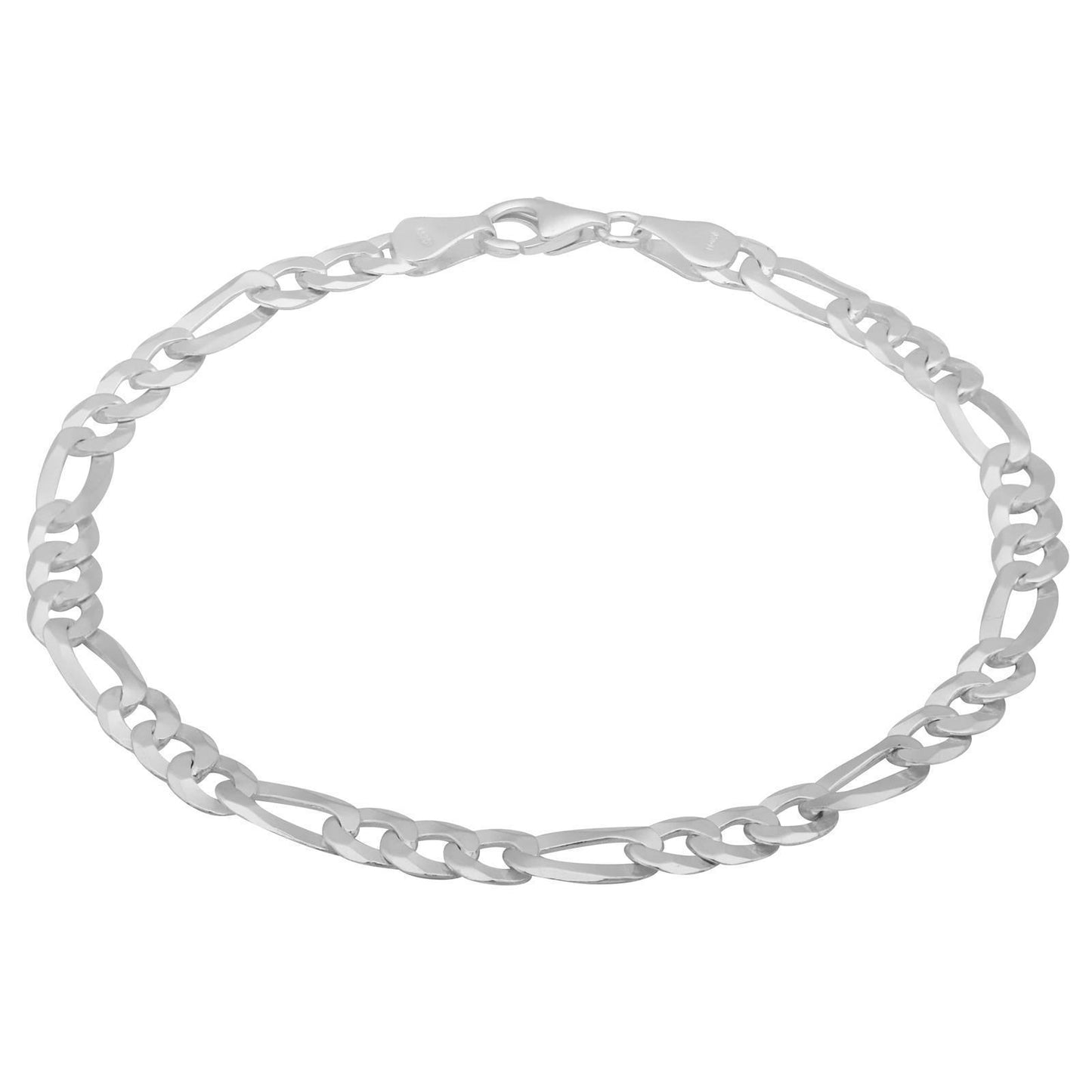 Figaroarmband 5 mm 925er Silber