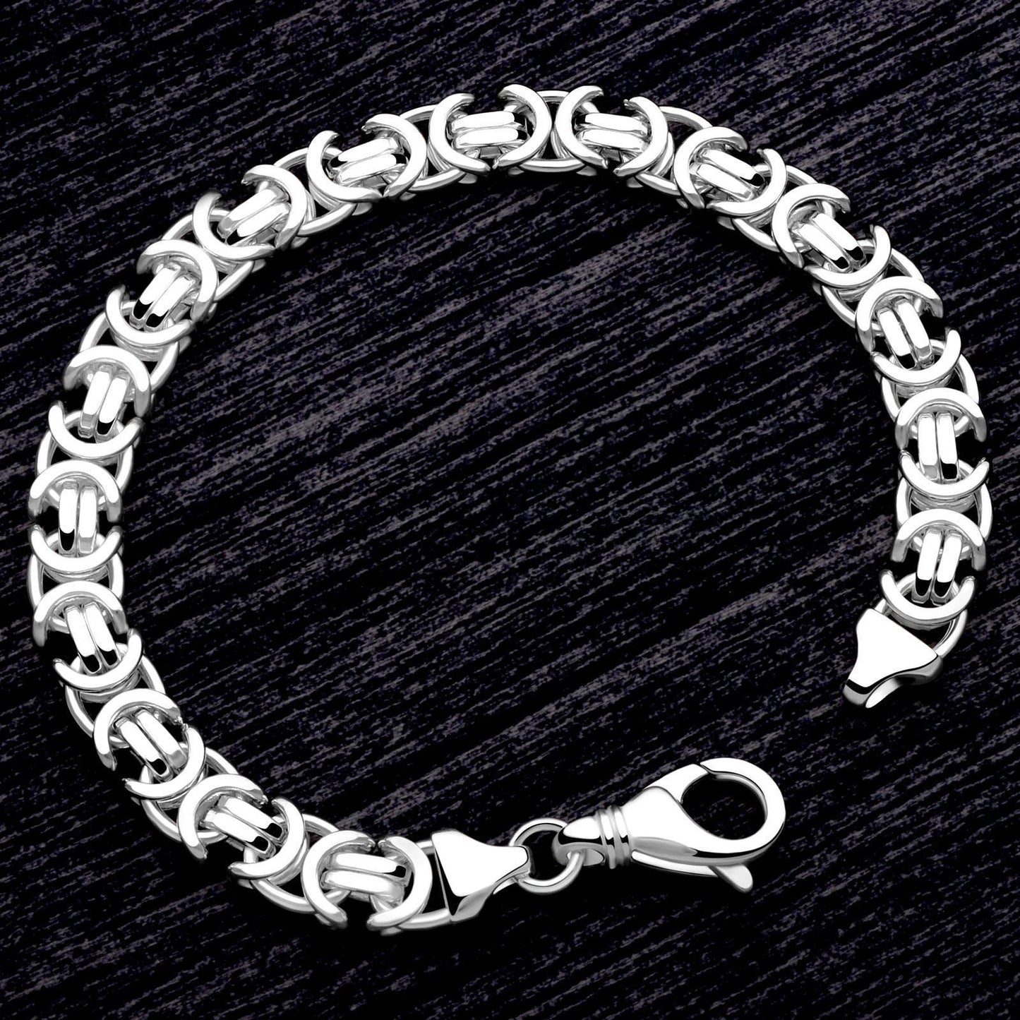 Etruskerarmband 8,5mm 925er Silber