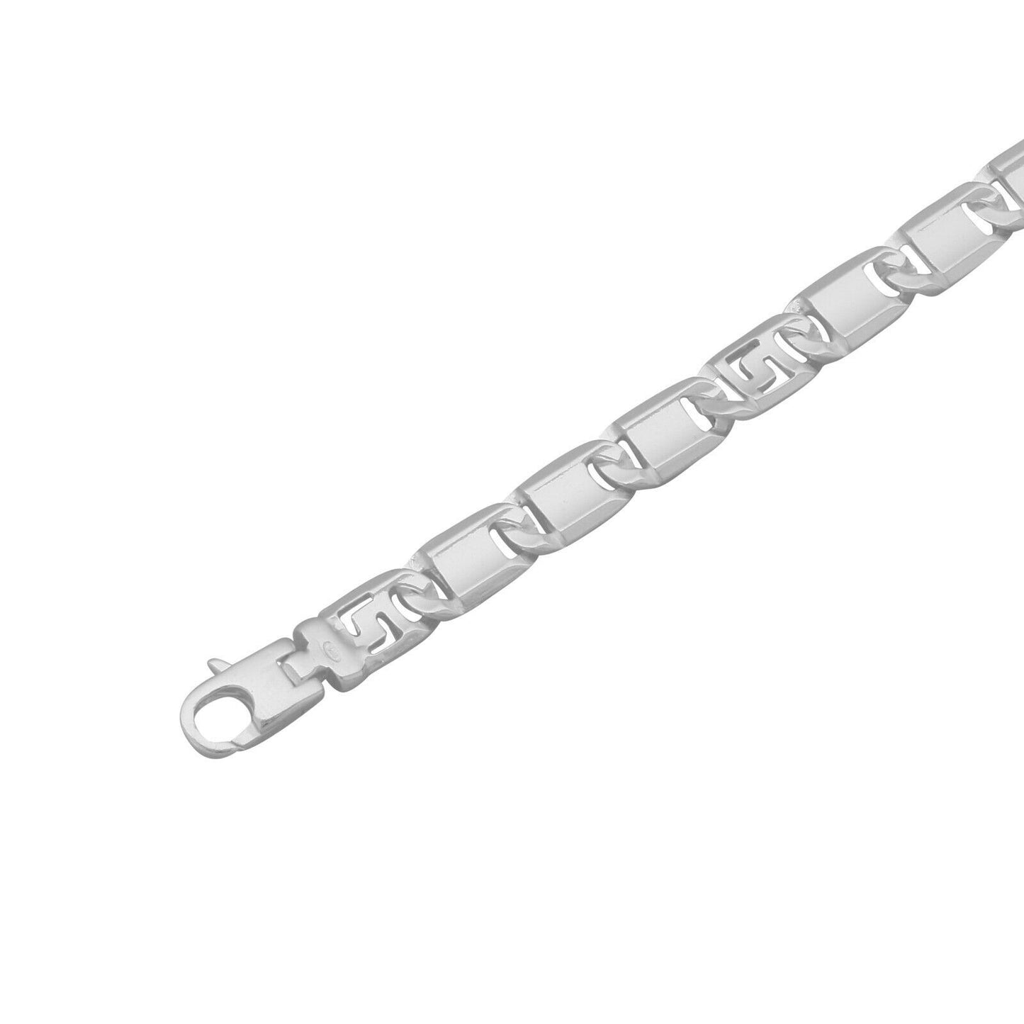 Griechisches Armband 7mm 925er Silber