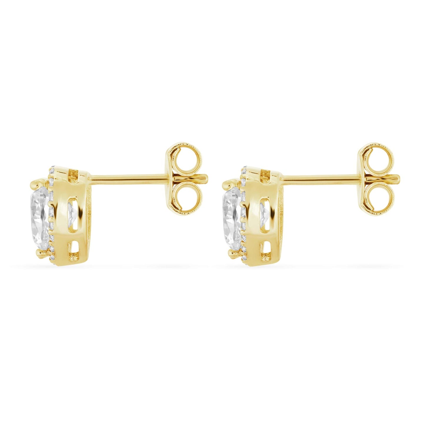 Ohrstecker Herz 585er Gold