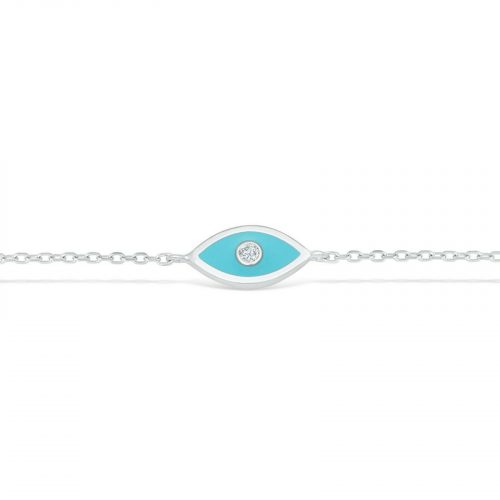 Blaue Auge Armband 925er Sterling Silber - 3.jpg